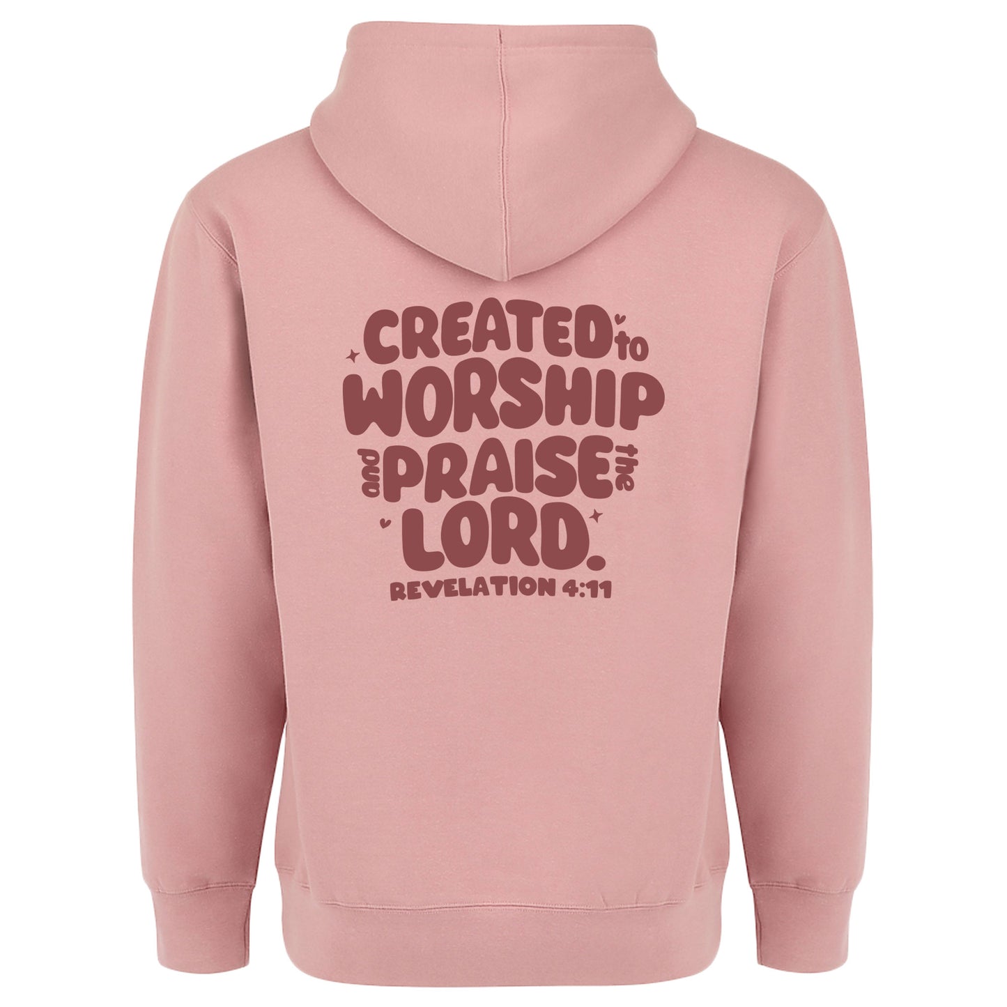Created to Worship & Praise Hoodie – Faith Meets Comfort & Style