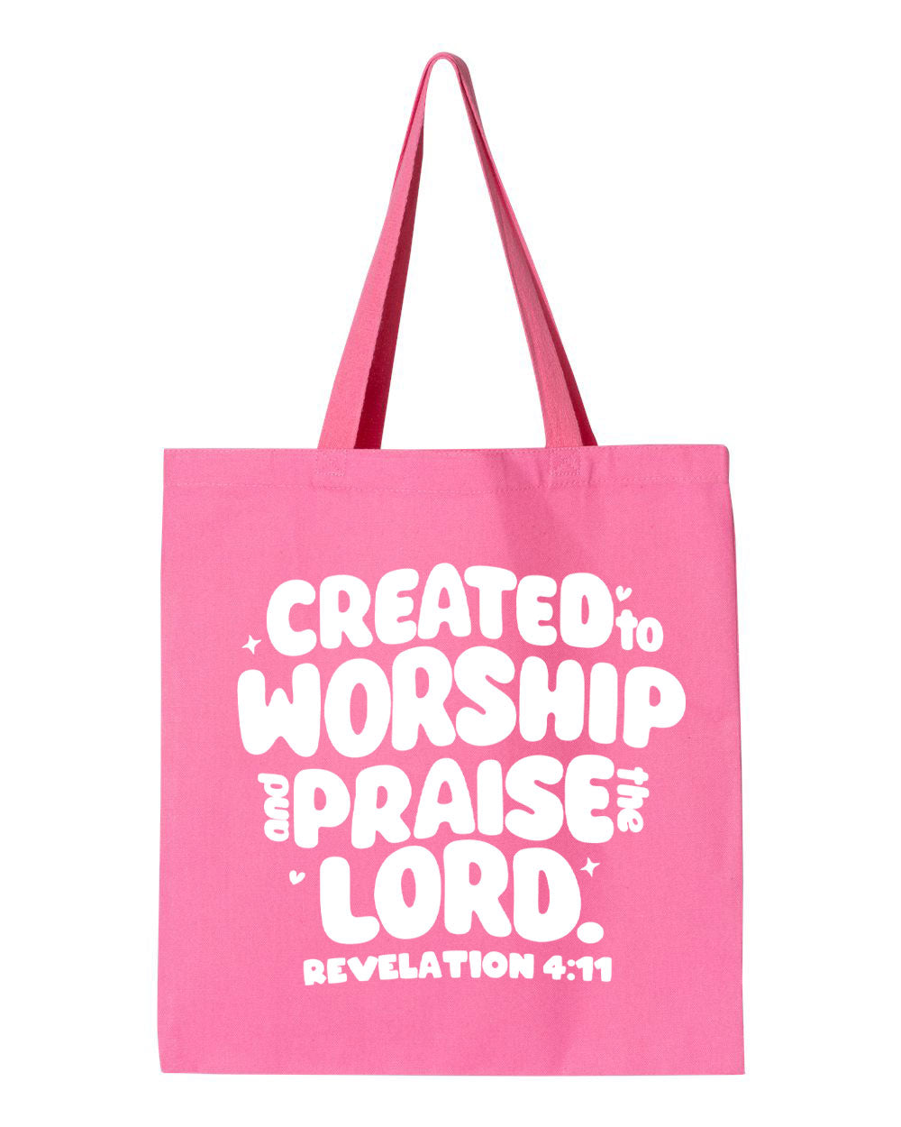 Created to Worship & Praise the Lord – Tote Bag