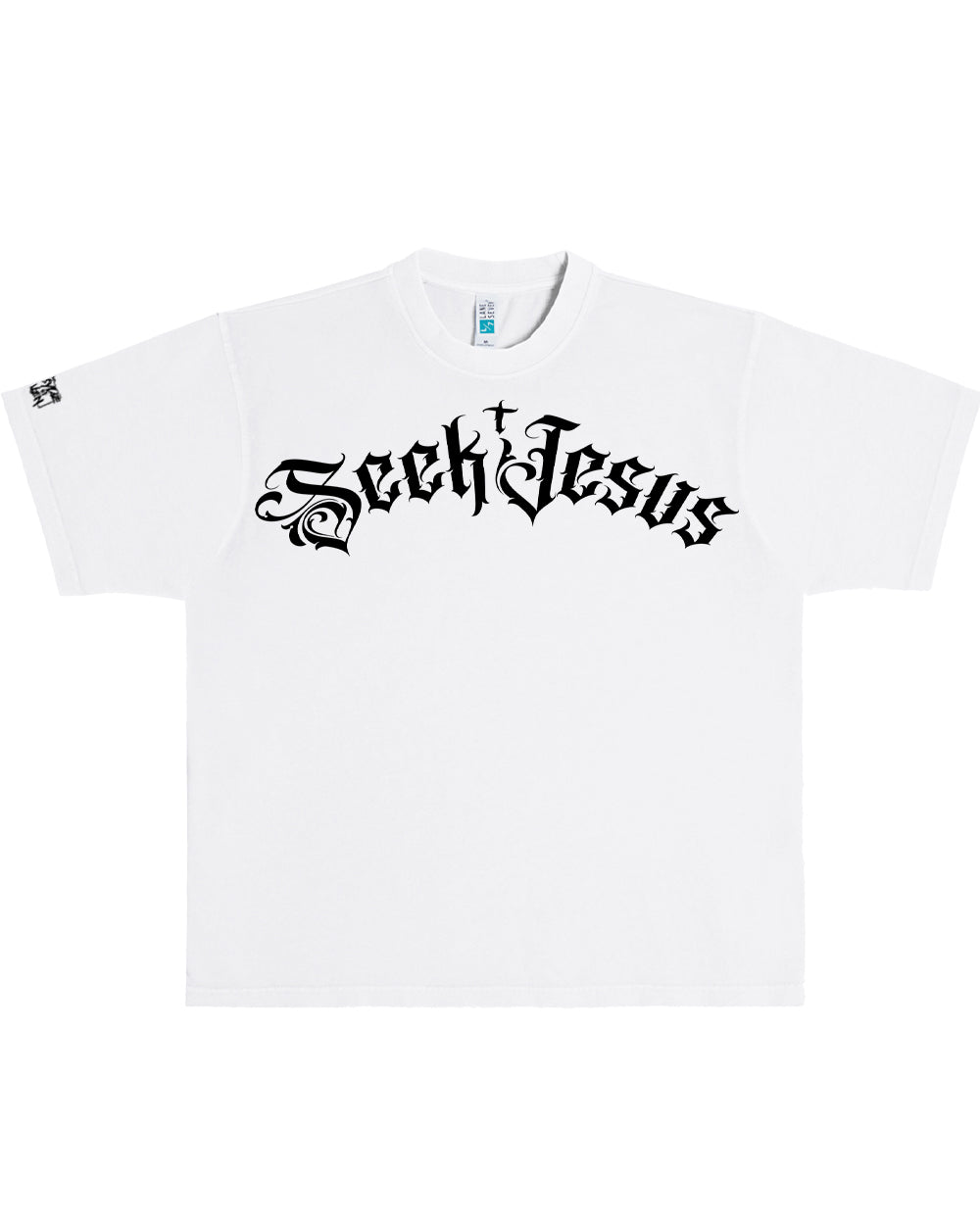 Seek Jesus Oversized Tee – Bold Faith Streetwear