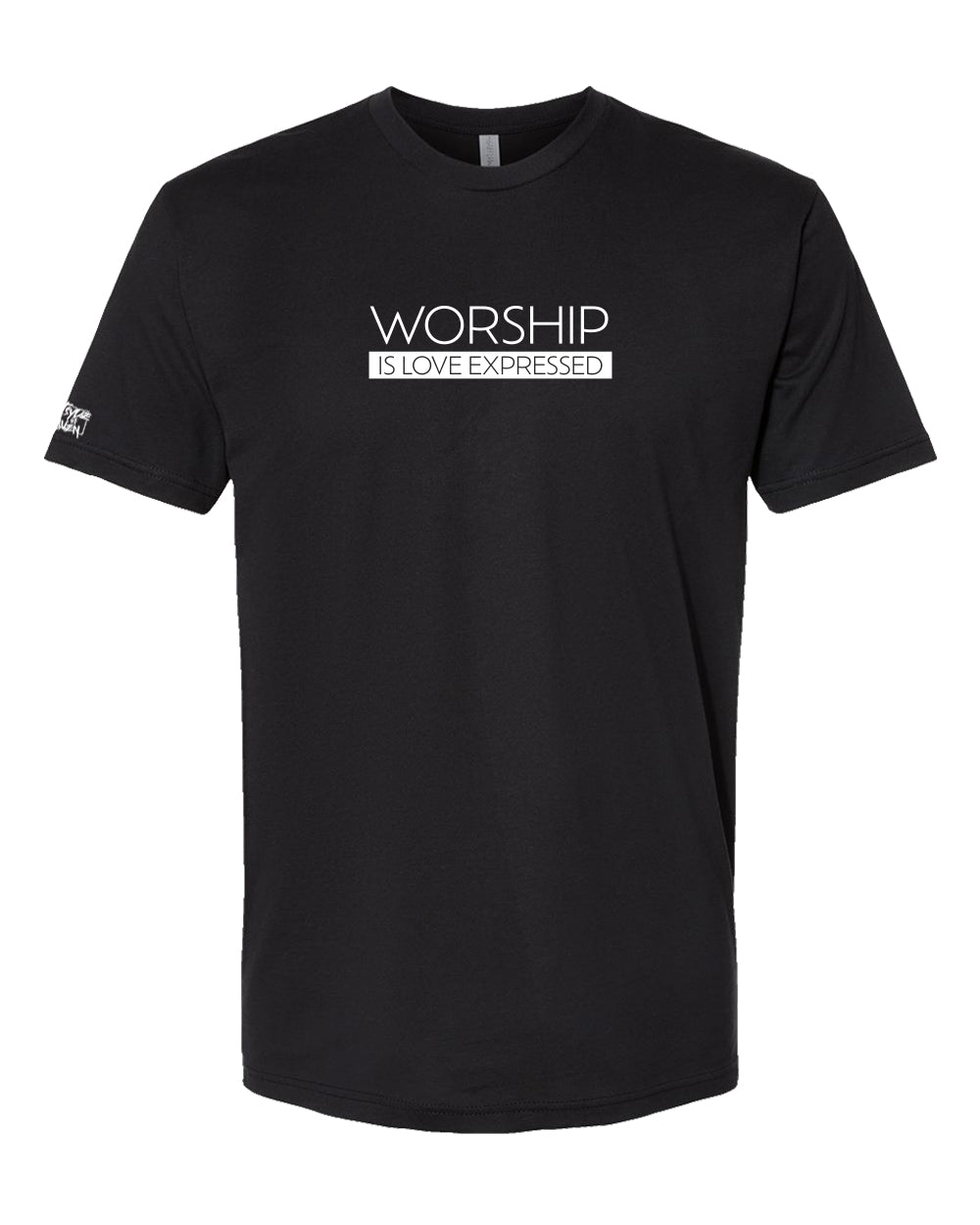 WORSHIP is Love Expressed – Christian Worship T-Shirt | Bold Faith Apparel